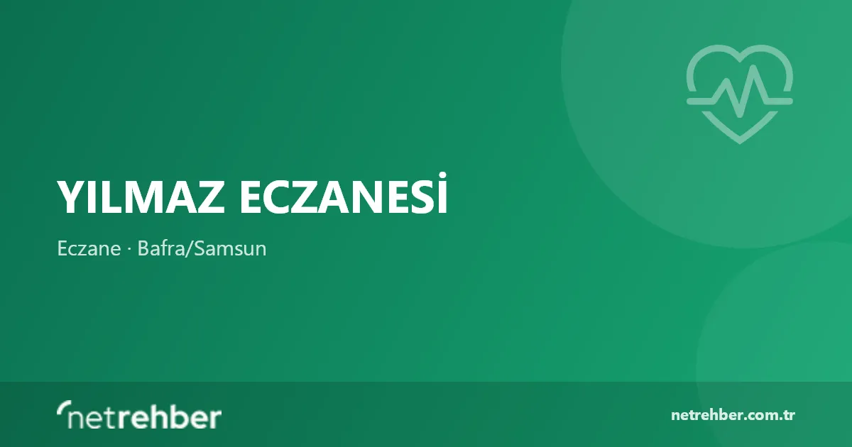 Yılmaz Eczanesi kapak görseli