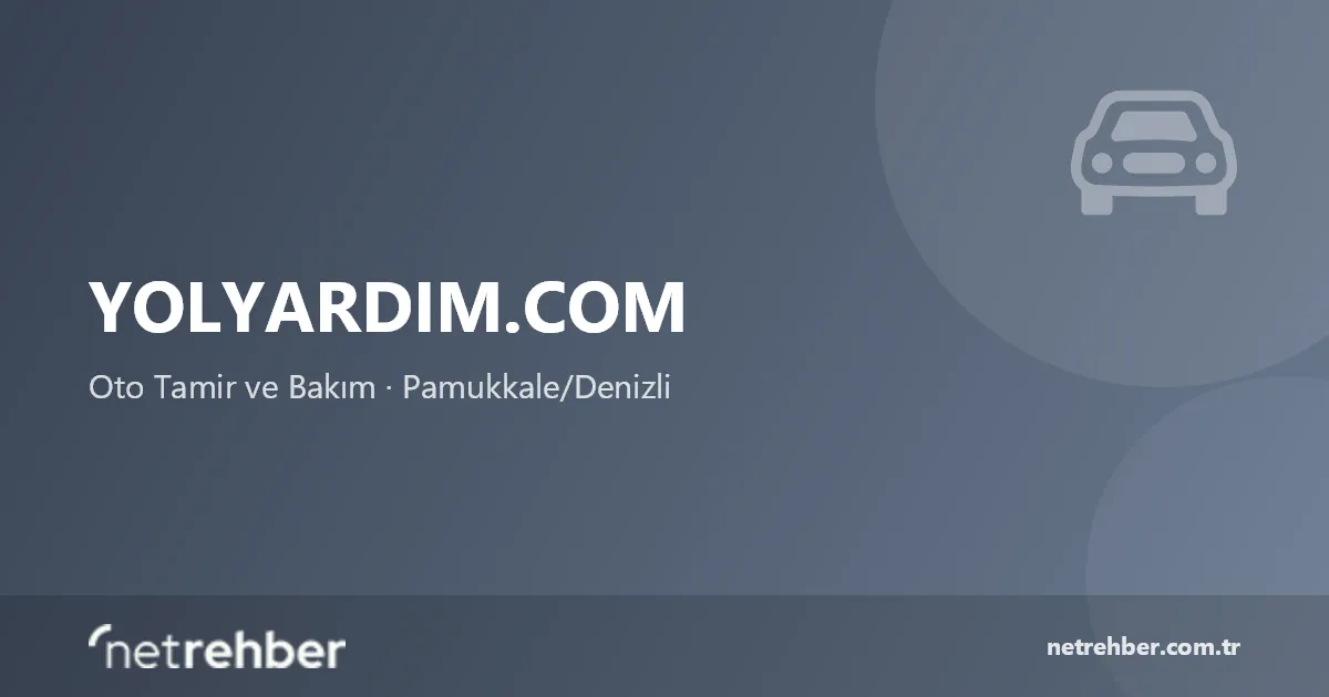 YOLYARDIM.COM kapak görseli