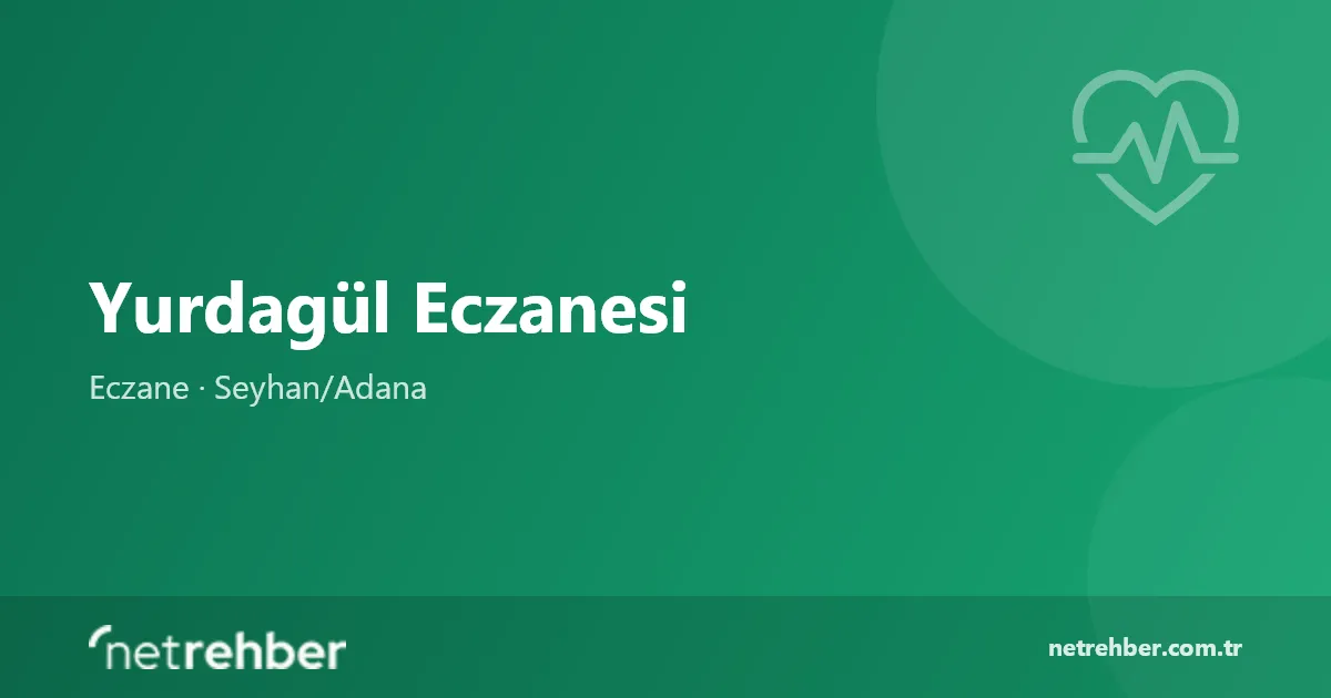 Yurdagül Eczanesi kapak görseli