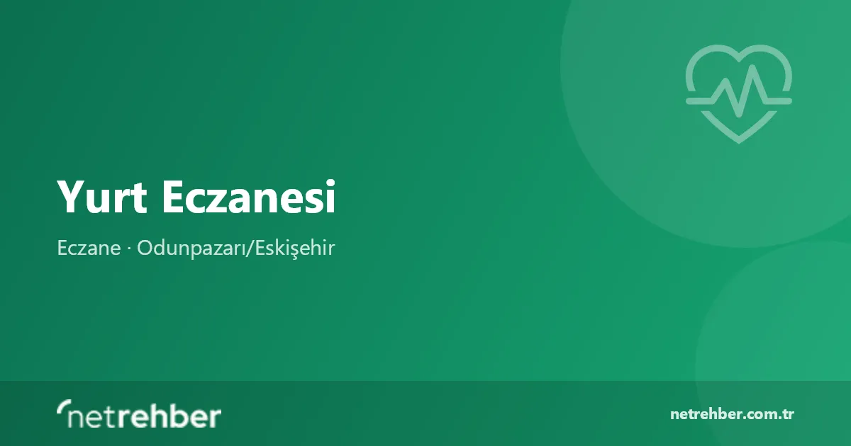 Yurt Eczanesi kapak görseli