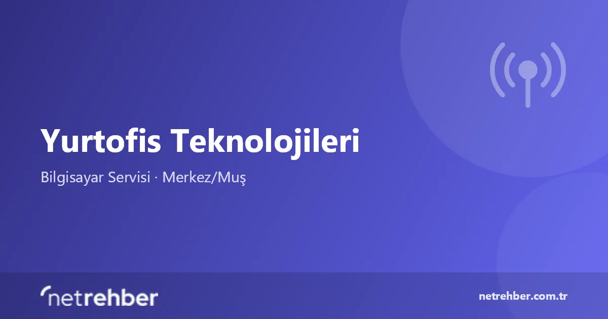 Yurtofis Teknolojileri kapak görseli
