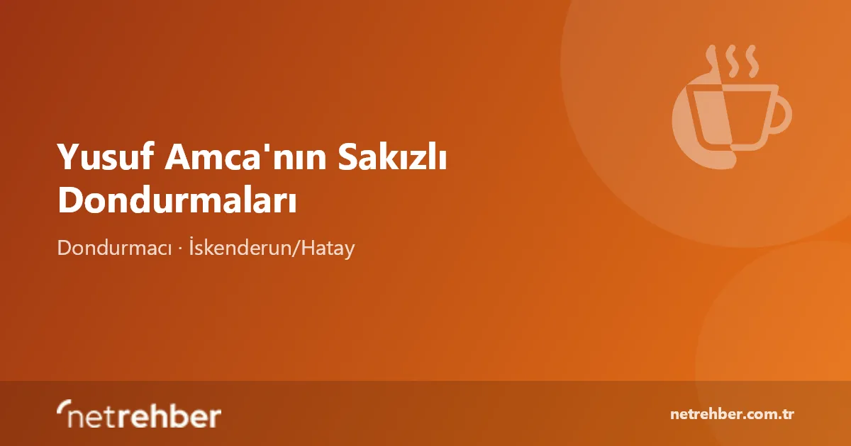 Yusuf Amca'nın Sakızlı Dondurmaları kapak görseli