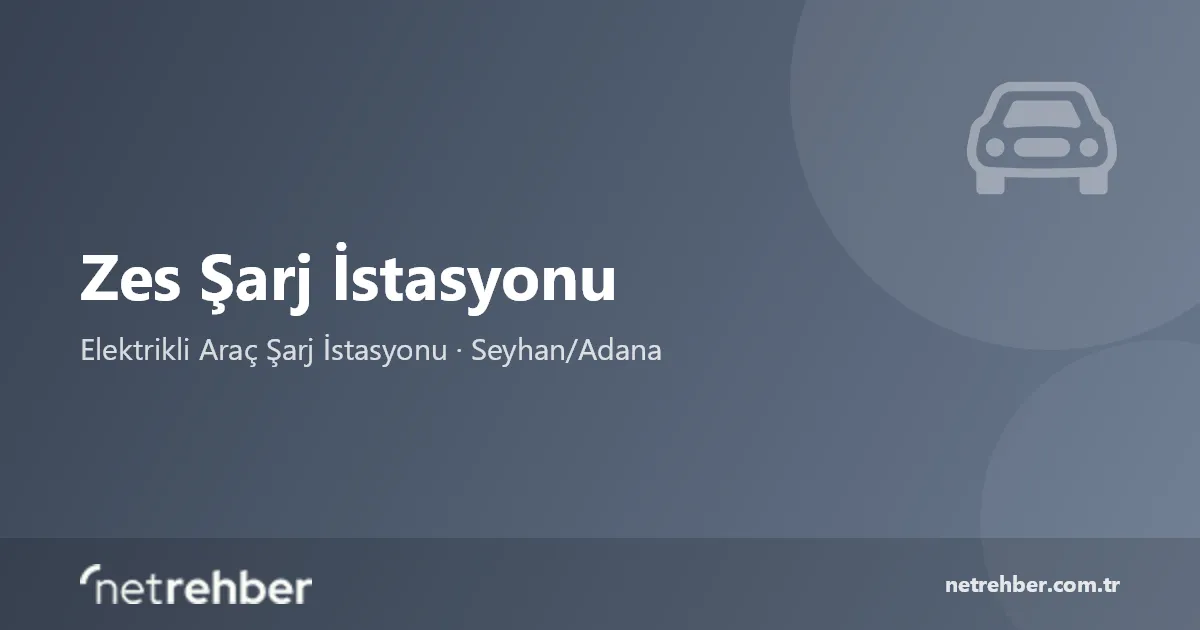 Zes Şarj İstasyonu kapak görseli