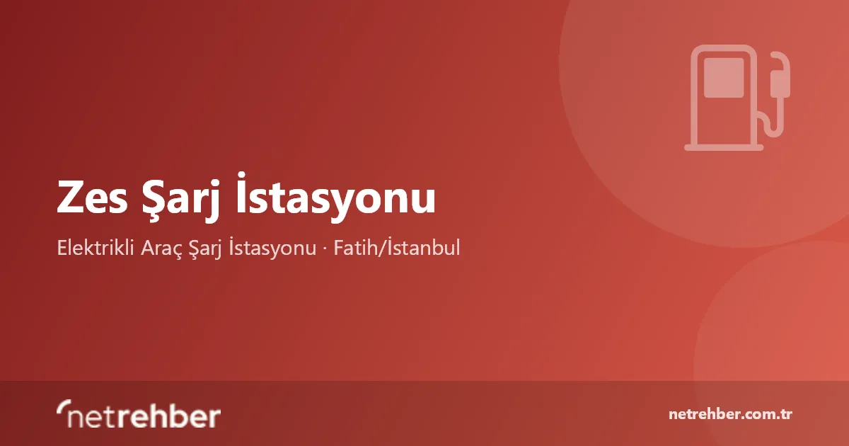 Zes Şarj İstasyonu kapak görseli