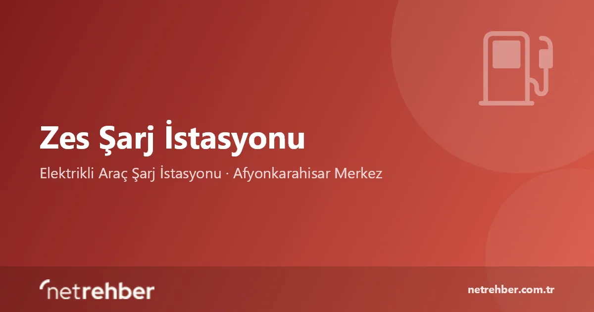 Zes Şarj İstasyonu kapak görseli