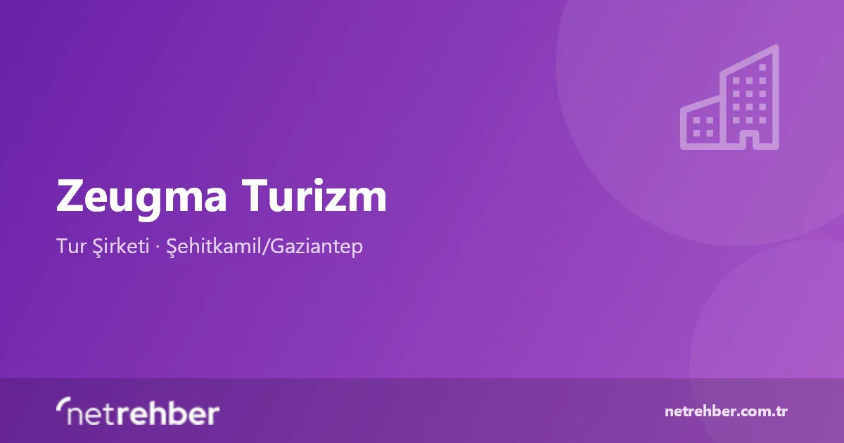 Zeugma Turizm kapak görseli