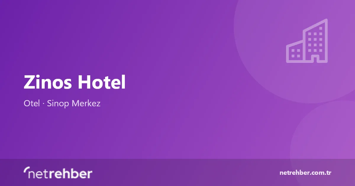 Zinos Hotel kapak görseli