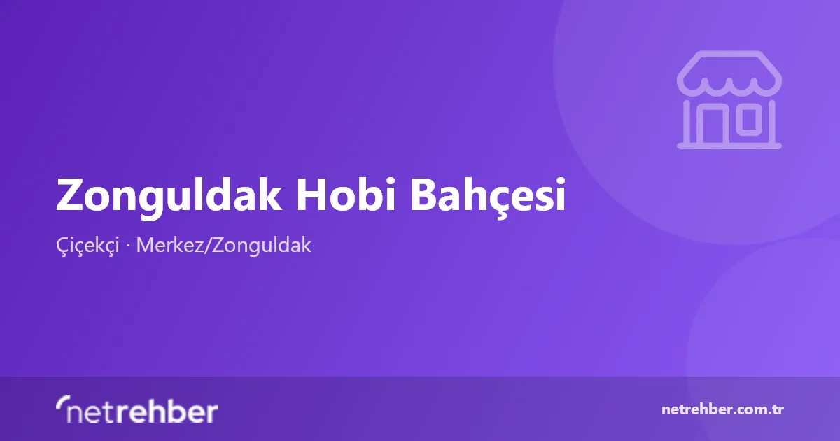 Zonguldak Hobi Bahçesi kapak görseli