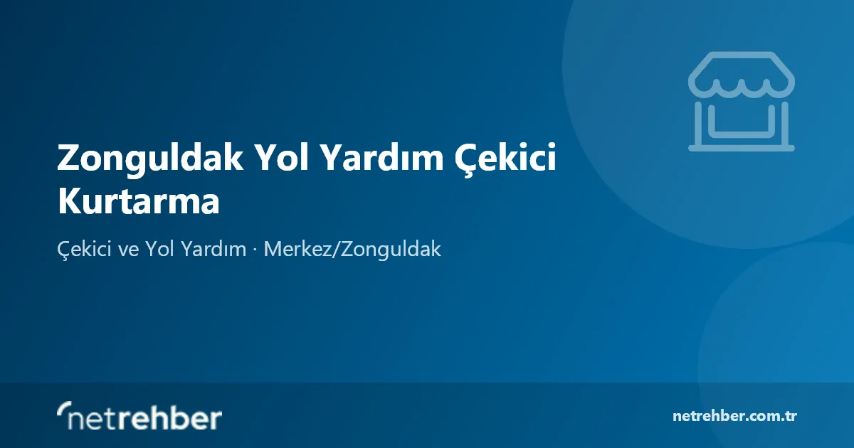 Zonguldak Yol Yardım Çekici Kurtarma kapak görseli